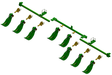 LANSSC8R8 -- Lankota Stalk Stomper® Mounting Kit for John Deere® C8R Series 30